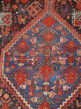 Tapis ancien Persan Khamseh fait main, 1B193
