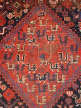 Tapis ancien Persan Khamseh fait main, 1B193
