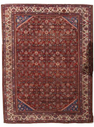 Tapis ancien Persan Mahal fait main, 1B212
