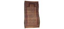 Tapis ancien Afghan Baluch fait main, 1B219