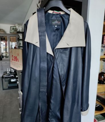 Manteau cuir