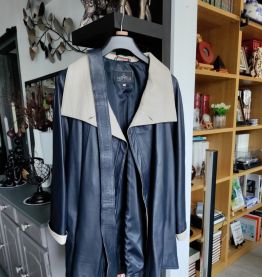 Manteau cuir