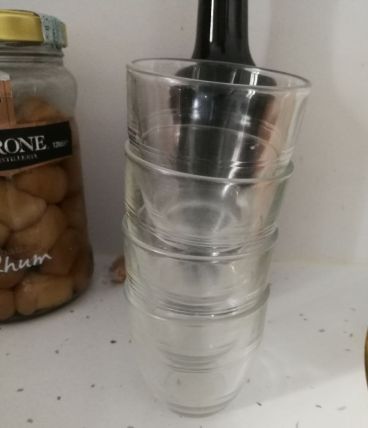 4 Verres Duralex 