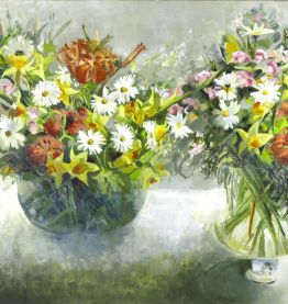 Tableau aux bouquets