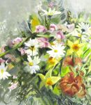Tableau aux bouquets