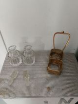 Service de table '' huile et vinaigre '' 