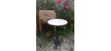Table Guéridon de bistrot 