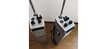 Paire Talkie-Walkie Sony Vintage 1970 en ex. état de marche 