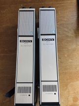 Paire Talkie-Walkie Sony Vintage 1970 en ex. état de marche 