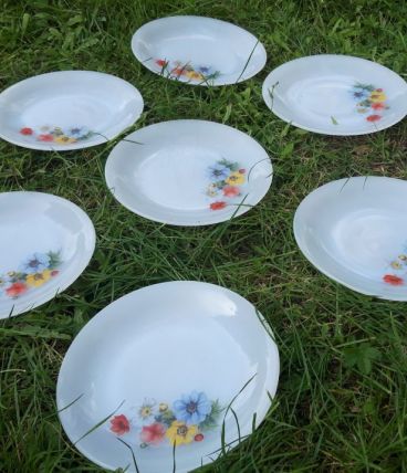 Assiettes à dessert Arcopal 