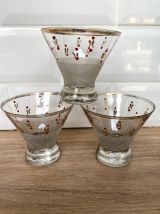 3 verres années 50 