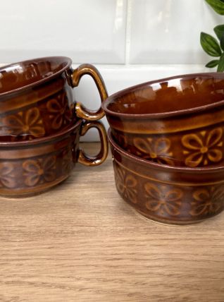 Set de 4 tasses bistrot