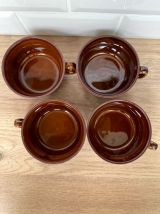 Set de 4 tasses bistrot