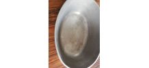 Cocotte ancienne en fonte d'alu