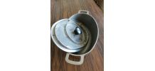Cocotte ancienne en fonte d'alu