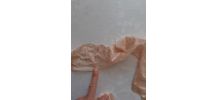 Dentelle rose clair vintage