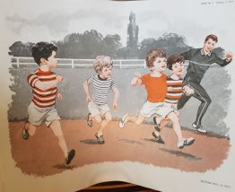 3 belles affiches d'école ancienne vintage