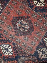 Tapis ancien Afghan Baluch fait main, 1B326