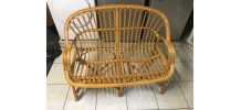 Banquette en rotin