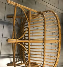 Banquette en rotin