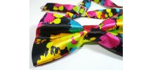 Nœud papillon pop'art neuf 