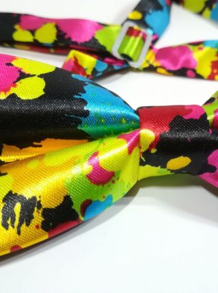 Nœud papillon pop'art neuf 