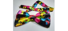 Nœud papillon pop'art neuf 