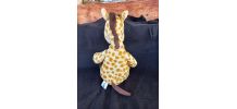 Adorable peluche/doudou girafe "Petits Princes"