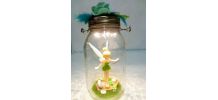 Lampe fée Clochette, lanterne fée, veilleuse enfant