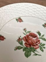 Plat à gâteau en faïence 