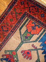 Tapis ancien Persan Kurdish fait main, 1B422