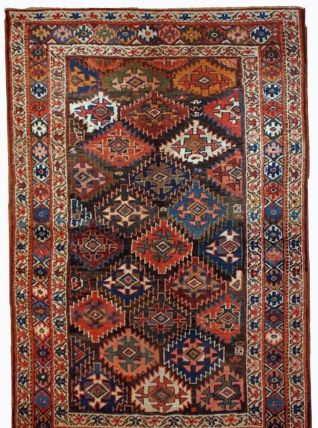 Tapis ancien Persan Kurdish fait main, 1B423