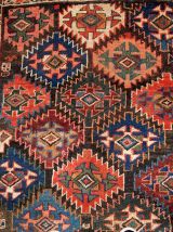 Tapis ancien Persan Kurdish fait main, 1B423