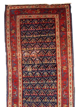 Tapis ancien Persan Kurdish fait main, 1B442