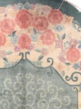 Tapis ancien Chinois Art Deco fait main, 1B452