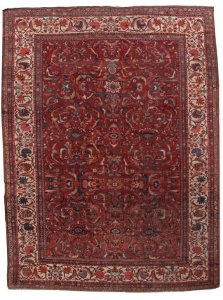 Tapis ancien Persan Sultanabad fait main, 1B458