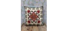 Coussin vintage (fait main)