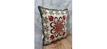 Coussin vintage (fait main)