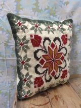 Coussin vintage (fait main)