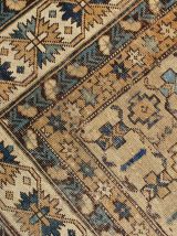 Tapis ancien Caucasien Shirvan fait main, 1B473
