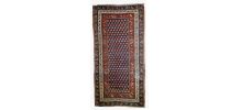 Tapis ancien Caucasien Gendje fait main, 1B475
