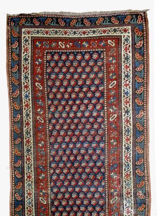 Tapis ancien Caucasien Gendje fait main, 1B475