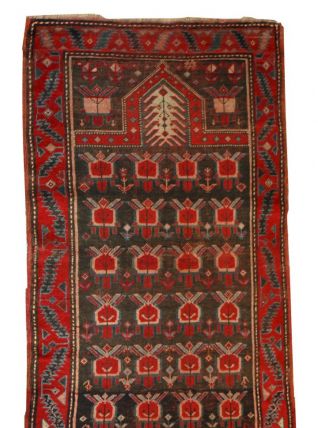 Tapis ancien Caucasien Karabagh fait main, 1B476
