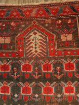Tapis ancien Caucasien Karabagh fait main, 1B476