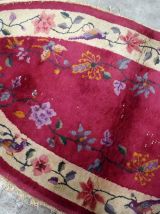 Tapis ancien Chinois Art Deco fait main, 1B480