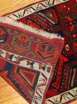 Tapis ancien Turc Yastik fait main, 1B487