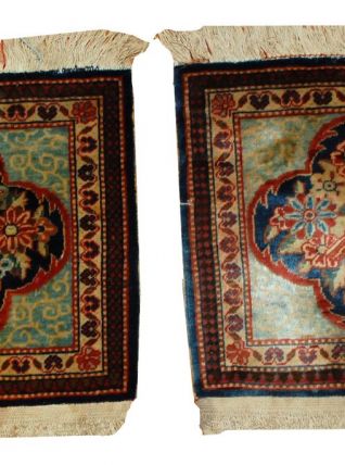 Tapis ancien Persan Dabir Kashan fait main, 1B488