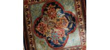 Tapis ancien Persan Dabir Kashan fait main, 1B488