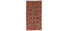 Tapis ancien Caucasien Karabagh fait main, 1B490