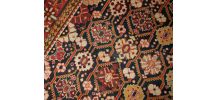 Tapis ancien Caucasien Karabagh fait main, 1B490